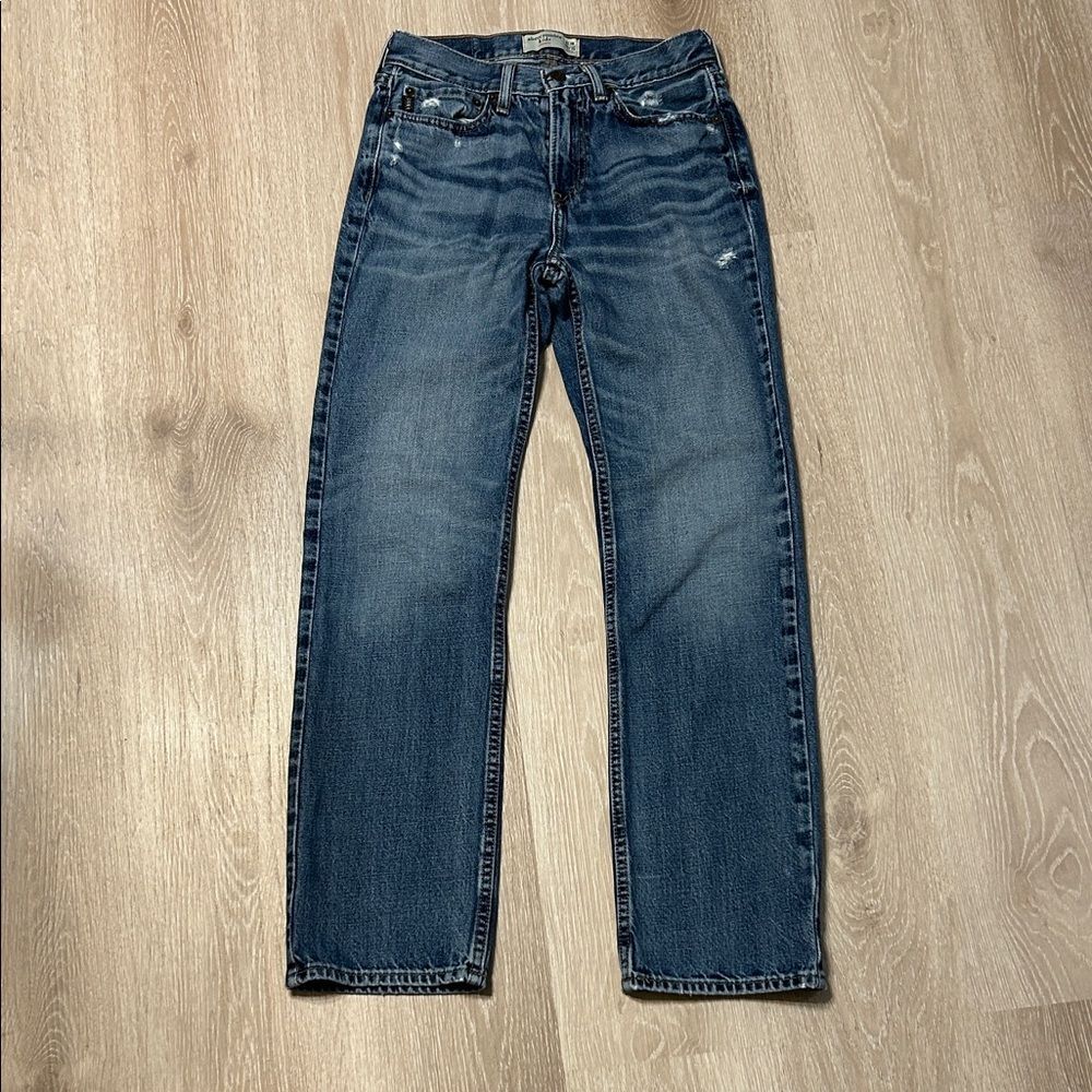 Abercrombie & Fitch Kids Classic Slim Denim Blue Jeans Sz 15/16